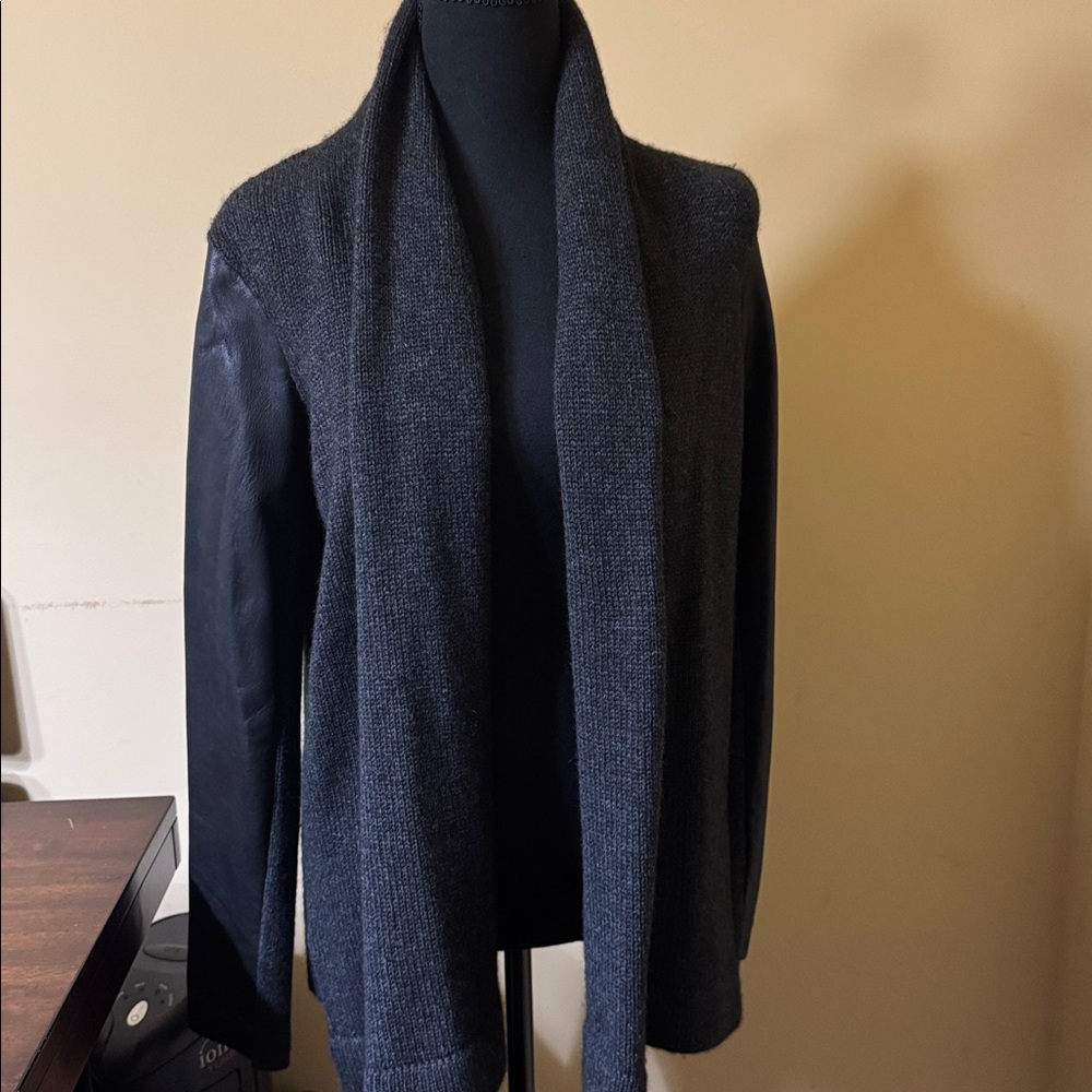 Vince Charcoal Knit Sweater